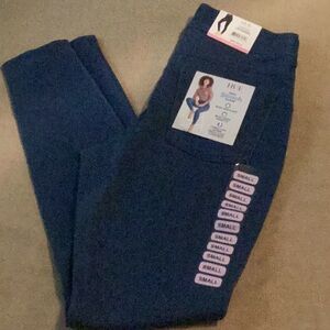 HUE Yoga Stretch Denim in Deep Blue